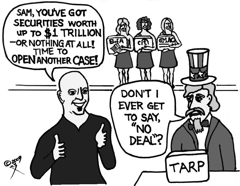 Uncle Sam goes on Deal or No Deal